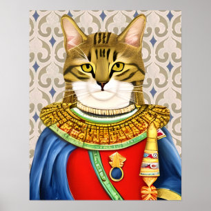 Mediaeval Cat Prince Poster