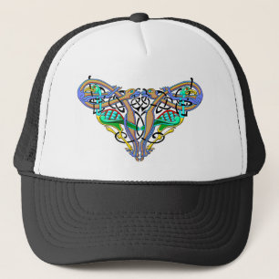 Mediaeval Celtic Art Knots and Designs Trucker Hat