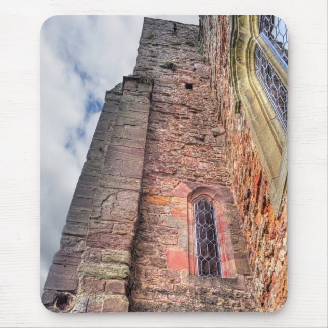 Mediaeval Chepstow Castle Monmouthshire, Wales, UK Mouse Mat (Front)