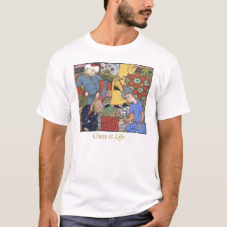 mediaeval-chess-player T-Shirt
