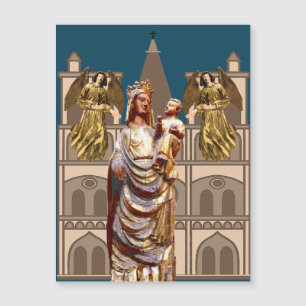 Mediaeval Christian art Magnetic Card