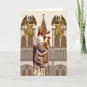 Mediaeval Christian Christmas Holiday Card