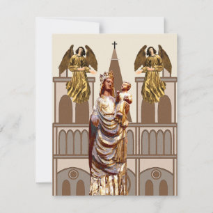 Mediaeval Christian Christmas Holiday Card