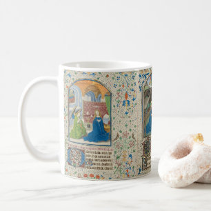 Mediaeval Christmas Nativity by Willem Vrelant Coffee Mug
