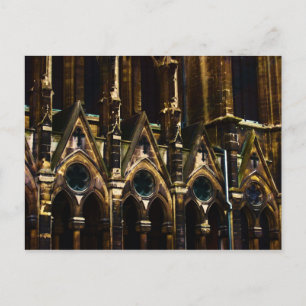 Mediaeval Church ~ Postcard