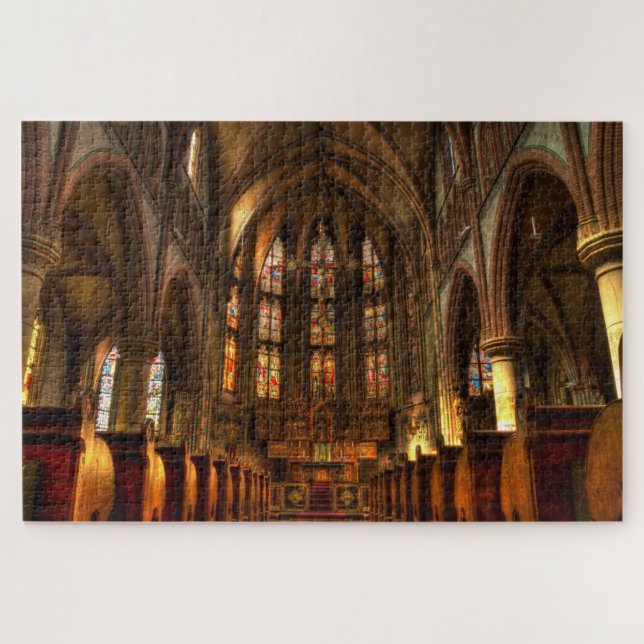 mediaeval church puzzle (Horizontal)