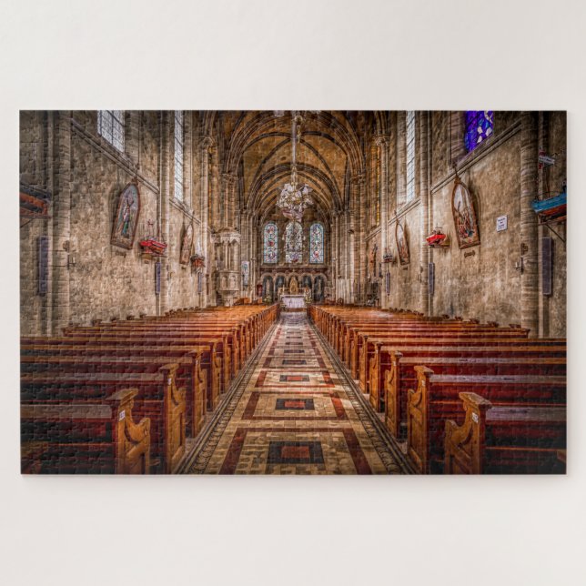 mediaeval church puzzle (Horizontal)