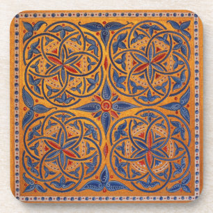 Mediaeval circles coaster