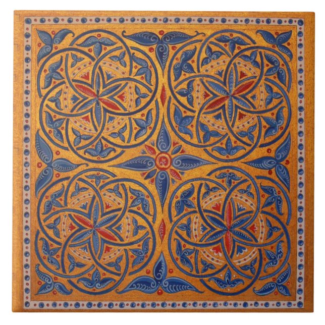 Mediaeval circles tile (Front)