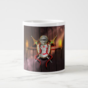 Mediaeval Coat of arms Large Coffee Mug
