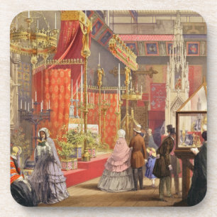 Mediaeval Court, designed by Pugin, plate 40 from Coaster