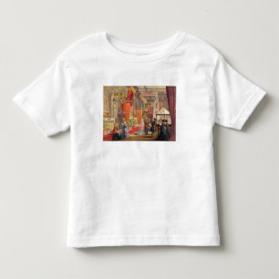 Mediaeval Court, designed by Pugin, plate 40 from Toddler T-Shirt