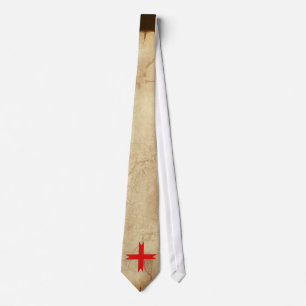 Mediaeval Cross of the Knights Templar Tie