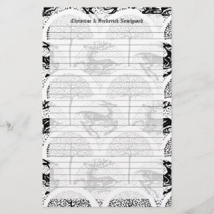 Mediaeval Deer and Trees, stationery