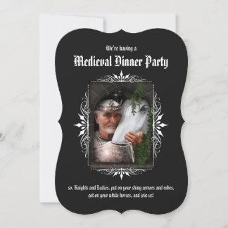 Mediaeval Dinner Party Invitation