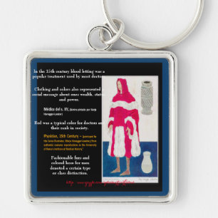 "Mediaeval Doctor" Key Ring