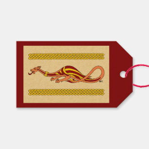 Mediaeval Dragon Design 2015 Gift Tags