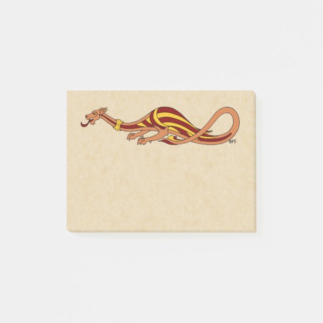 Mediaeval Dragon Design 2015 Post-it Notes (Front)