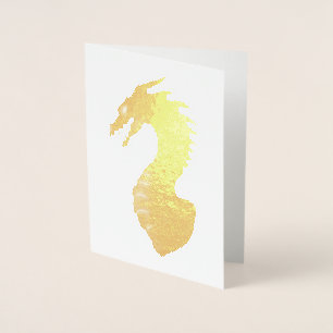Mediaeval Dragon Foil Card