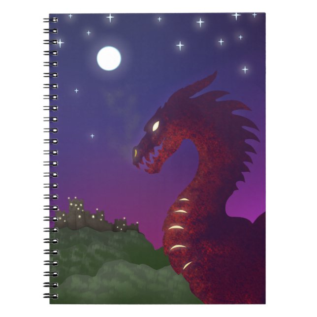 Mediaeval Dragon Notebook (Front)