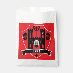 Mediaeval English Knight Dragon Favour Bags