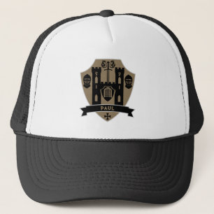 Mediaeval English Knight Dragon Trucker Hat