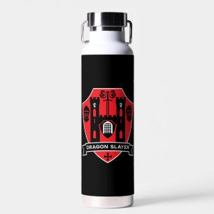 Mediaeval English Knight Dragon Water Bottle