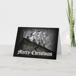 Mediaeval fantasy Merry Christmas Holiday Card