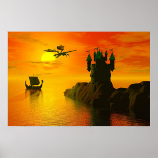 Mediaeval fantasy poster