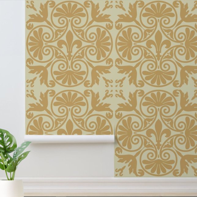 Mediaeval Fleur De Lis Pattern Wallpaper (Creator Uploaded)