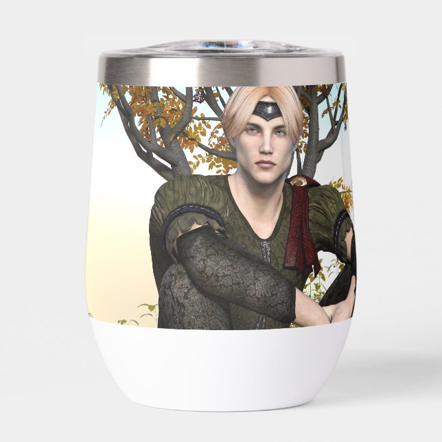Mediaeval Forest Prince Fantasy Portrait (Front)