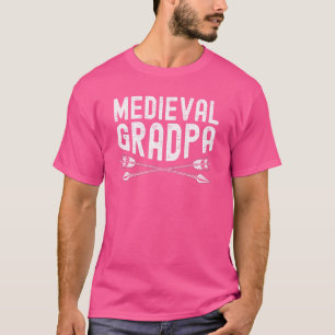 Mediaeval Grandpa   Bowman Arrow Bow Archer Archer T-Shirt