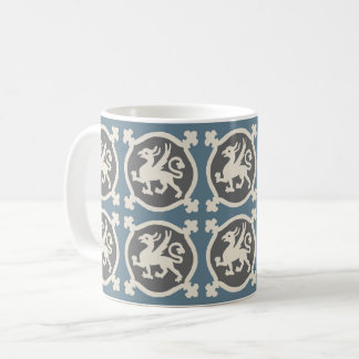 Mediaeval Griffin Tiles Coffee Mug