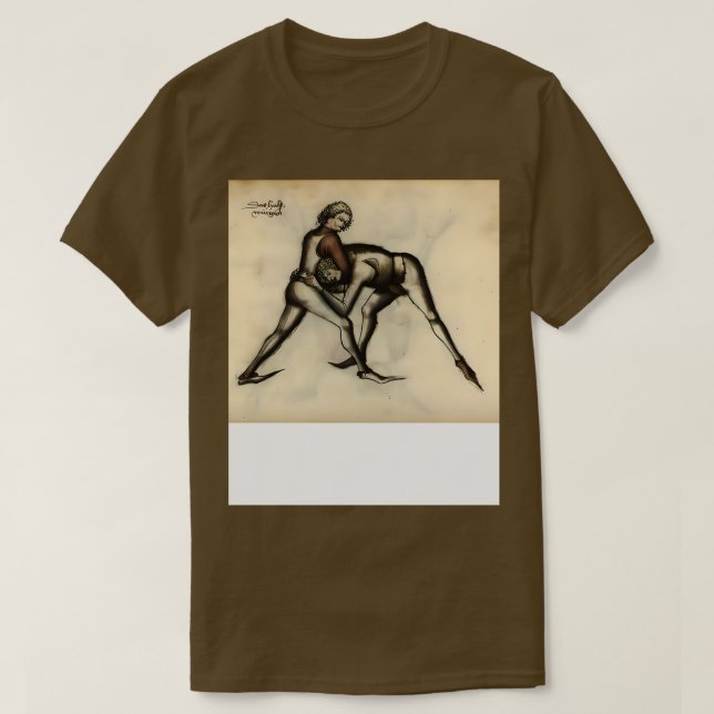 Mediaeval Guillotine Choke TShirt (Design Front)
