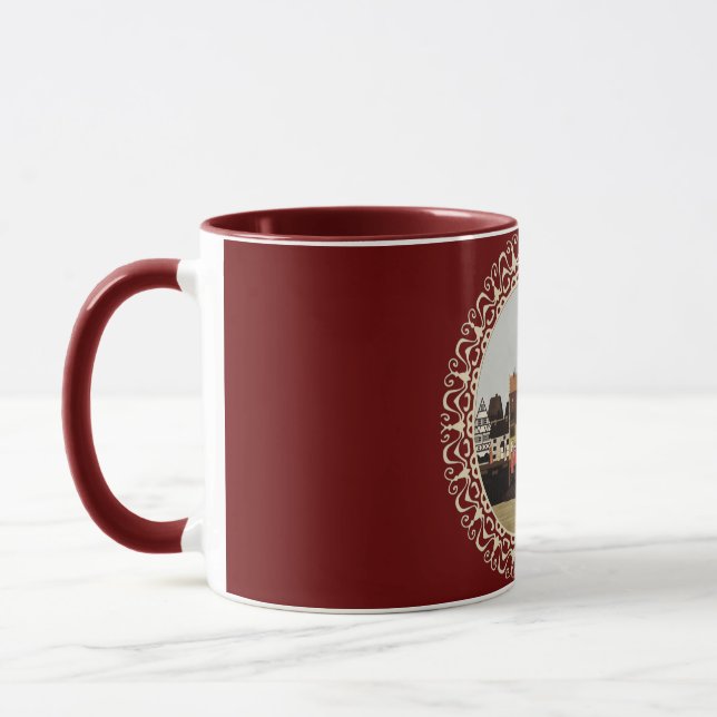 Mediaeval Harbour Mug (Left)