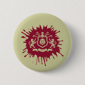 Mediaeval Heraldic Lions Coat of Arms - Button