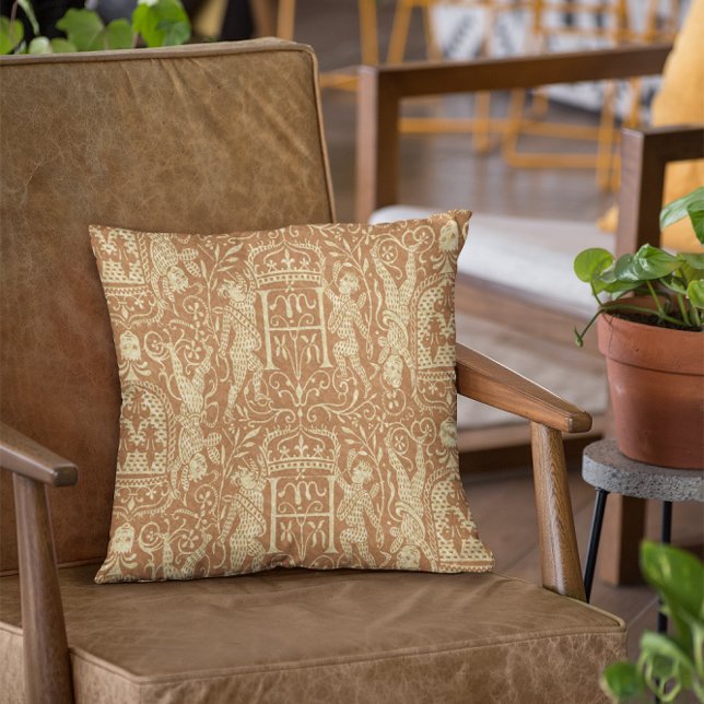 Mediaeval Heraldry Chateau Chic Cushion (Creator Uploaded)