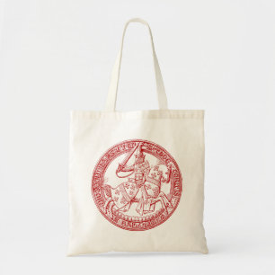 Mediaeval Heraldry Seal of Thomas de Beauchamp Tote Bag