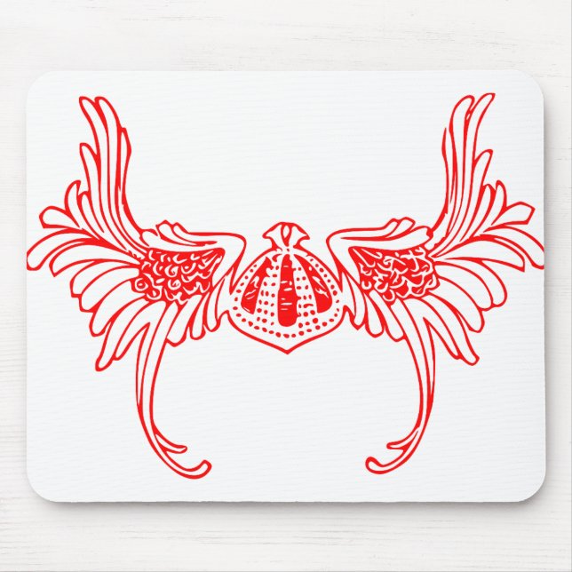 Mediaeval History Knight Warrior Old Sword Mouse Mat (Front)