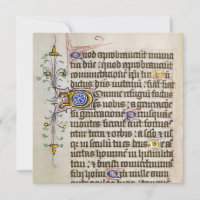 Mediaeval Illuminated Manuscript