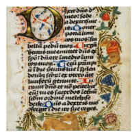 Mediaeval Illuminated Manuscript