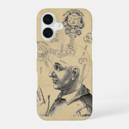 Mediaeval Illustration of Human Thought iPhone 16 Case