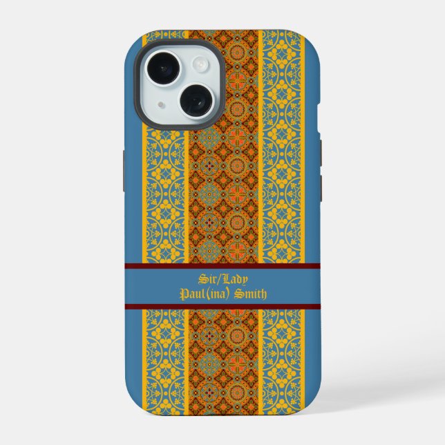 Mediaeval iPhone 15 Case (Back)