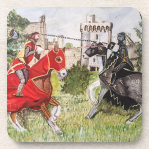 Mediaeval Joust In front of Castle Coaster