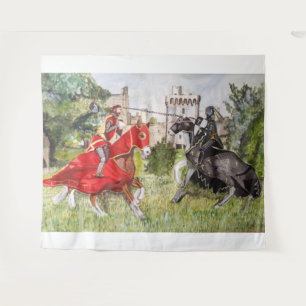 Mediaeval Joust Tapestry