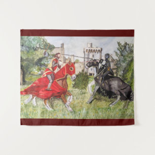 Mediaeval Joust Tapestry