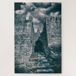 Mediaeval keep of castle jigsaw puzzle