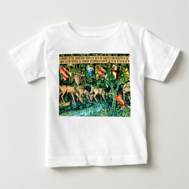 Mediaeval King Arthur William Morris Baby T-Shirt (Front)