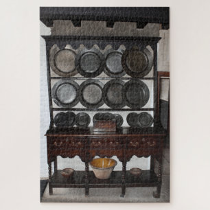 Mediaeval Kitchen Sideboard  Jigsaw Puzzle