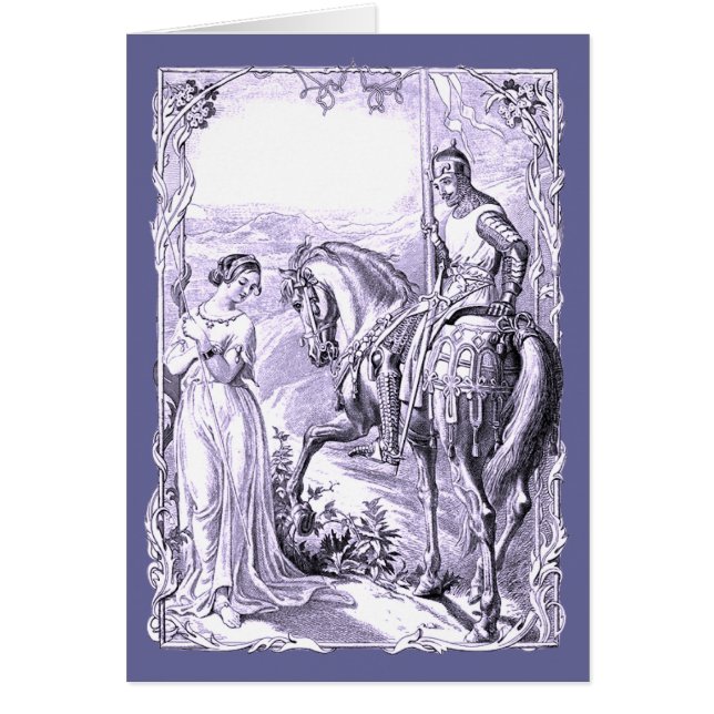 Mediaeval Knight and Lady (Front)